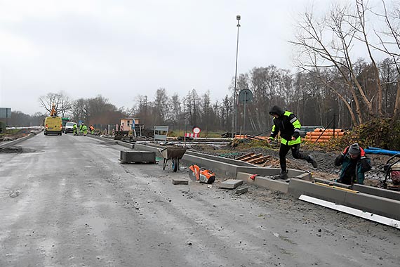 Przebudowa ulicy Grunwaldzkiej. Na Garz miesic pniej