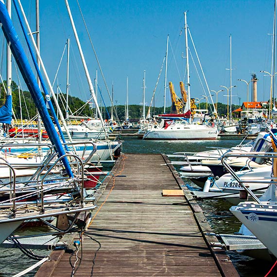 Miasto ogłosiło przetarg na modernizację pomostów w Porcie Jachtowym