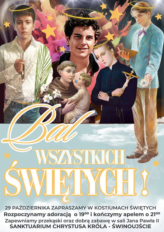 Bal Wszystkich Świętych w Świnoujściu. Wierni spotkają się w radosnej atmosferze