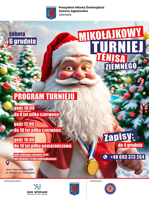 Miko�ajkowy Turniej Tenisa Ziemnego