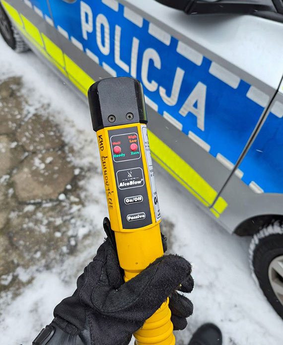 Nietrze�wy kieruj�cy zatrzymany