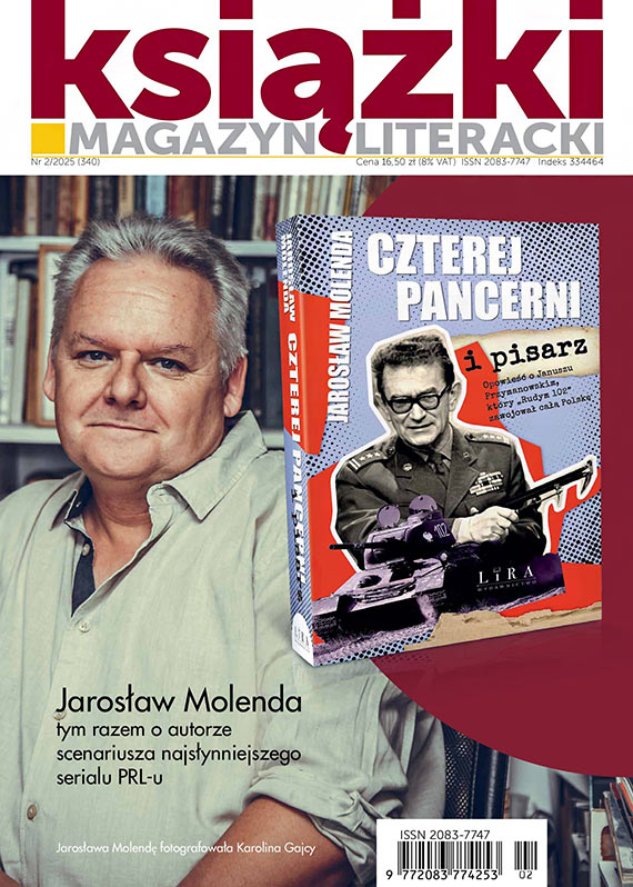 „Czterej pancerni i pisarz” Jarosława Molendy wśród 50 najlepszych książek roku według „Magazynu Literackiego KSIĄŻKI”!