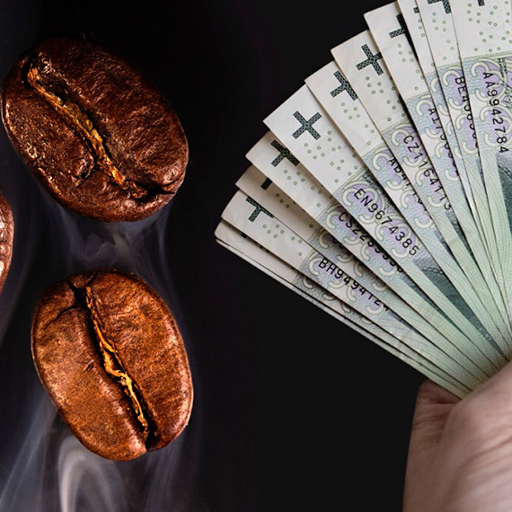 Kawa w ub.r. dwucyfrowo drożała. Najbardziej poszły w górę ceny mielonej