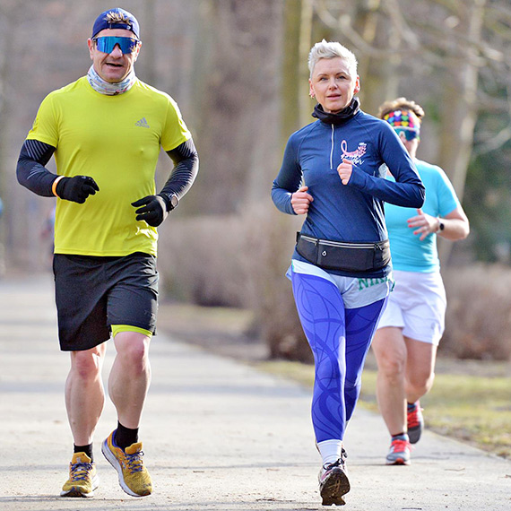 Sobotni parkrun smakowa� podw�jnie