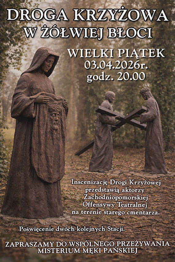 Droga Krzy�owa w ��wiej B�oci. Wieczorne wydarzenie przy ruinach dawnej �wi�tyni
