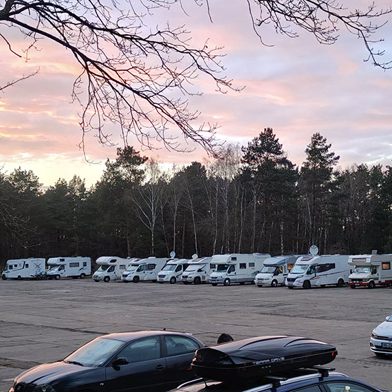 Kamperowo przy Bałtyckiej - wielkanocny zlot na skraju Świnoujścia