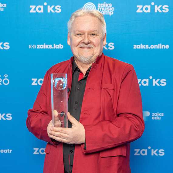 Jaros�aw Molenda odebra� Nagrod� ZAiKS-u im. Karola Ma�cu�y�skiego