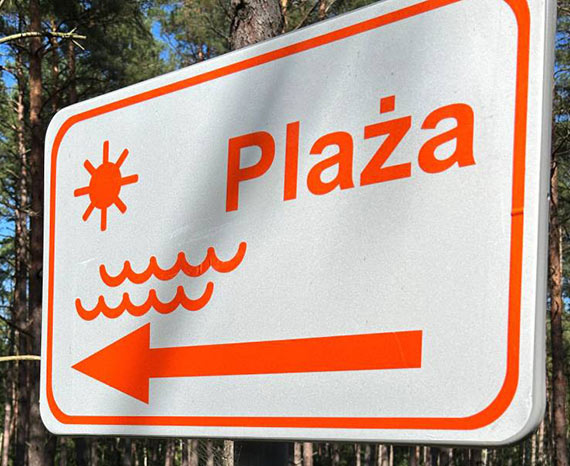 W maj�wk� autobusem na pla��