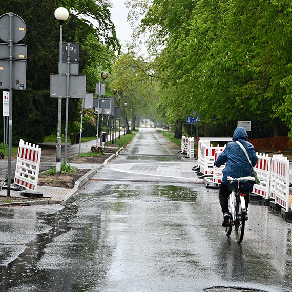 Ul. Chrobrego ponownie przejezdna zgodnie z planem
