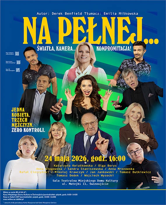 „Na pe�nej…” w �winouj�ciu. Komedia pomy�ek i lawina k�amstw na scenie MDK