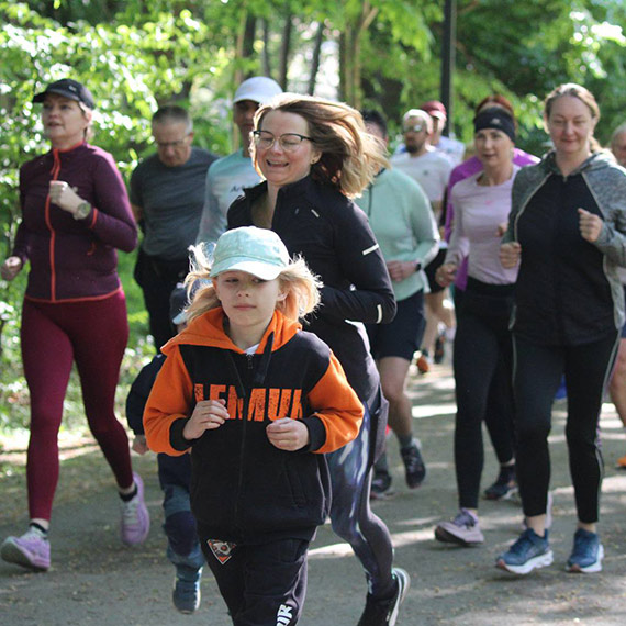 Blisko 60 uczestników na 448. parkrunie