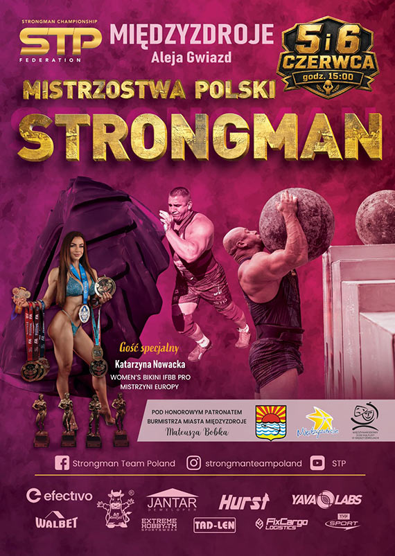 Strongmani wracają do Międzyzdrojów. Mistrzostwa Polski już w czerwcu