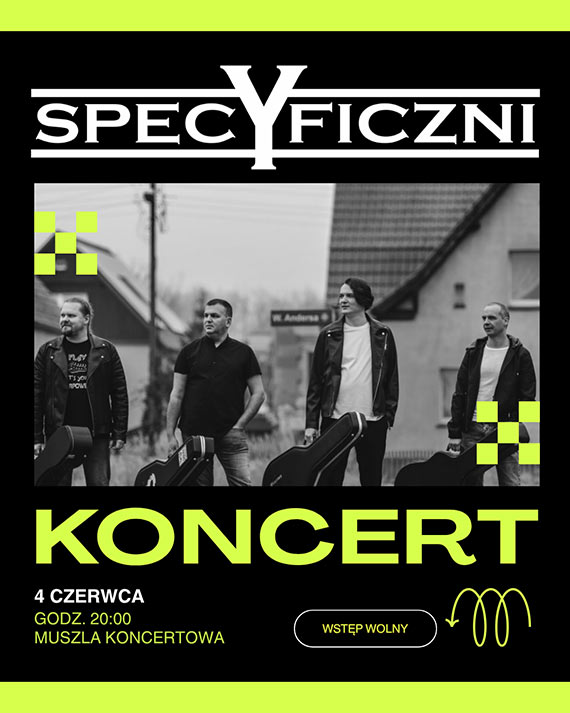 Specyficzni zagrają w Muszli Koncertowej. Rockowy wieczór już 4 czerwca