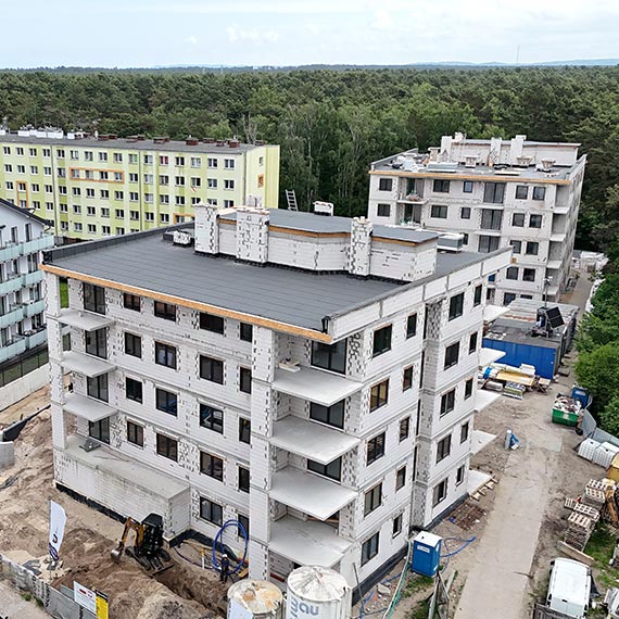 Już widać efekt. Przy Modrzejewskiej rośnie nowe osiedle komunalne