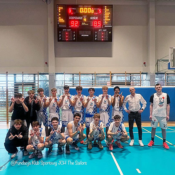 Historyczny sukces koszykarzy. The Sailors Świnoujście na podium województwa