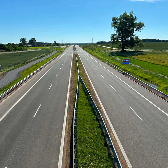 Intercor zrealizowa� odcinek drogi ekspresowej S6 Sk�rowo – Le�nice